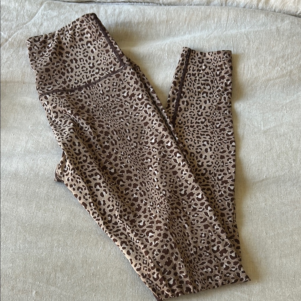 Varley Leopard Print Leggings